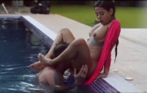 Big Booty Teen Latina Canela Skin Gets Pussy Licked And Hardcore Fucked By The Pool
