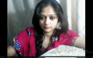 Indian teen masturbating on webcam