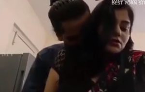 Indian Aunty Gets Kissed And Fingered By Her Son’s Friend