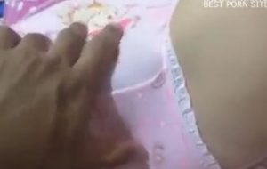 Husband Plays With His Indian WIfe’s Pussy In Pink Panty