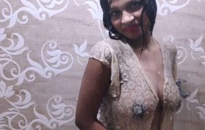 Amateur Hot Indian Teen Sarika Shower Erotica