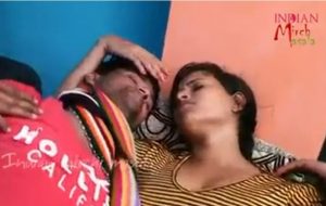 Indian surekha Housewife romance With her hubby