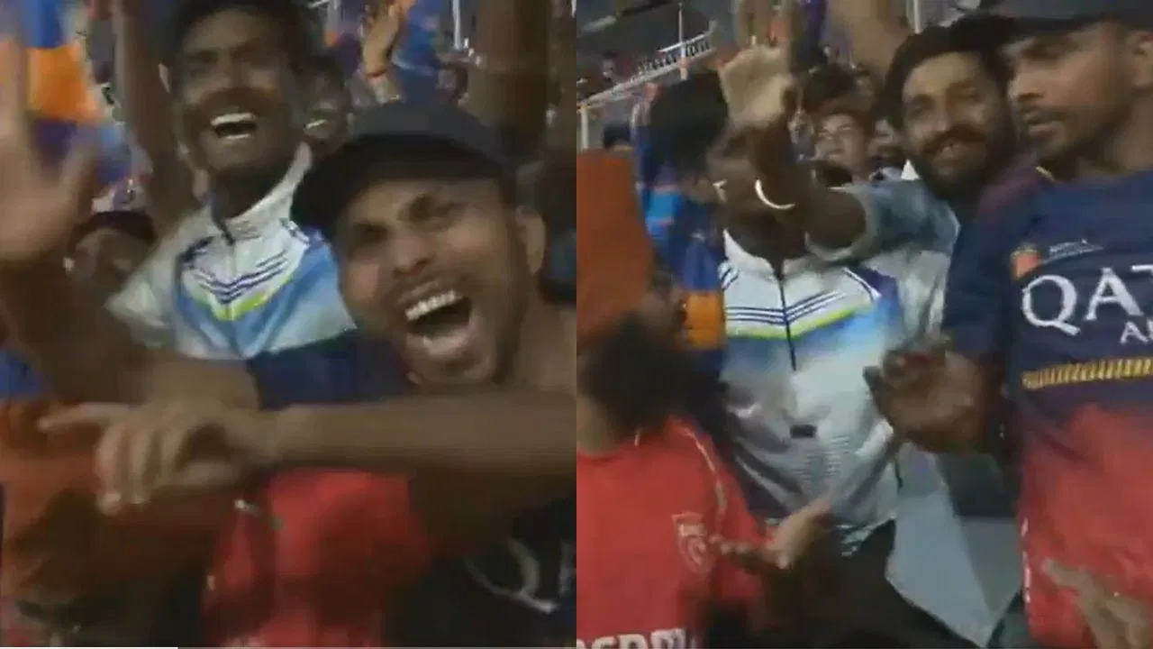 Watch: Punjab Kings’ fan almost beats an RCB fan during LSG vs PBKS IPL 2025 match