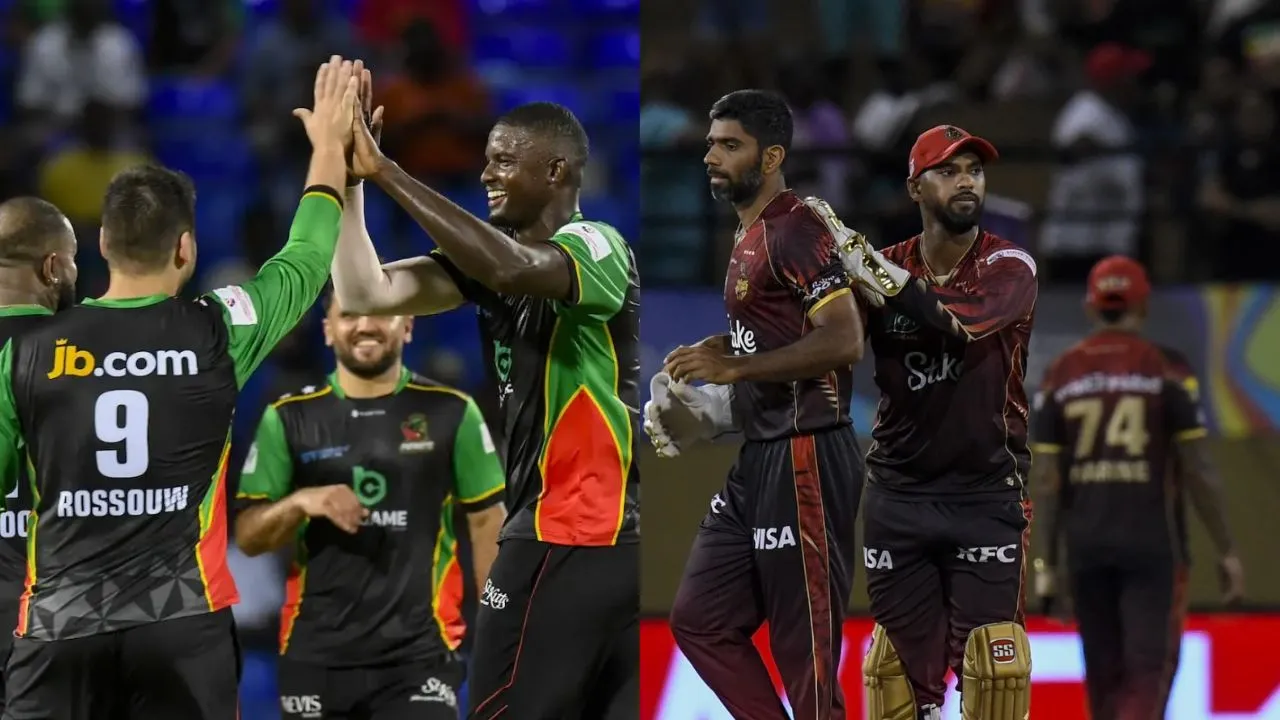SNP vs TKR Match Prediction, Playing 11 Today, Live Streaming, Pitch Report & Weather: St Kitts and Nevis Patriots vs Trinbago Knight Riders | CPL 2026